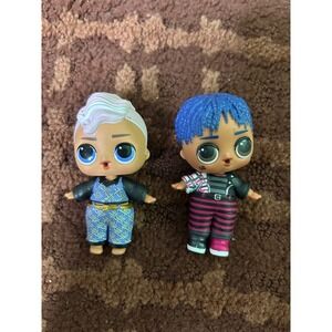 LOL Surprise Boys Dolls Lot Uptown Brother‎ & City Slicker Rare HTF Collectible